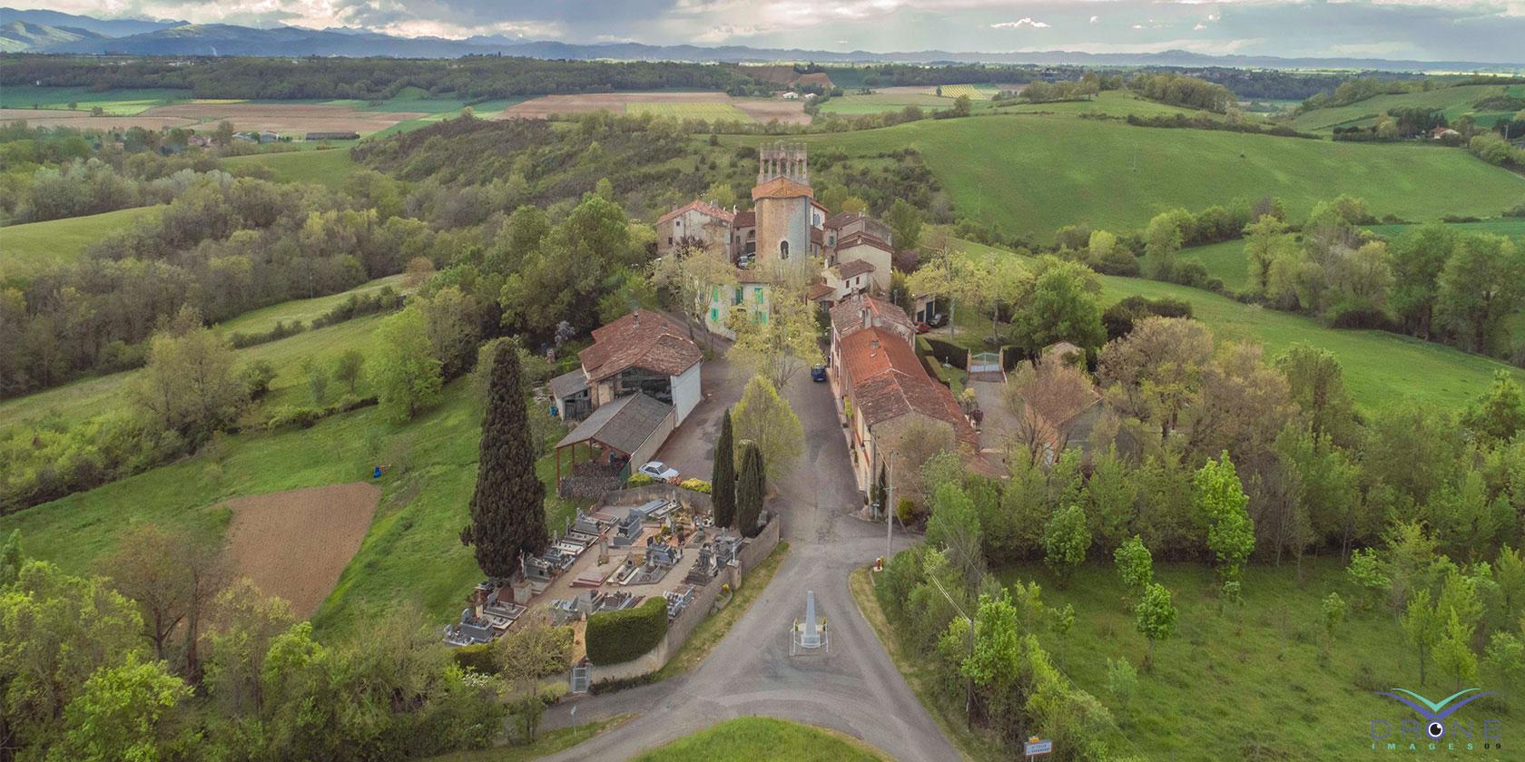 Vue panoramique du village